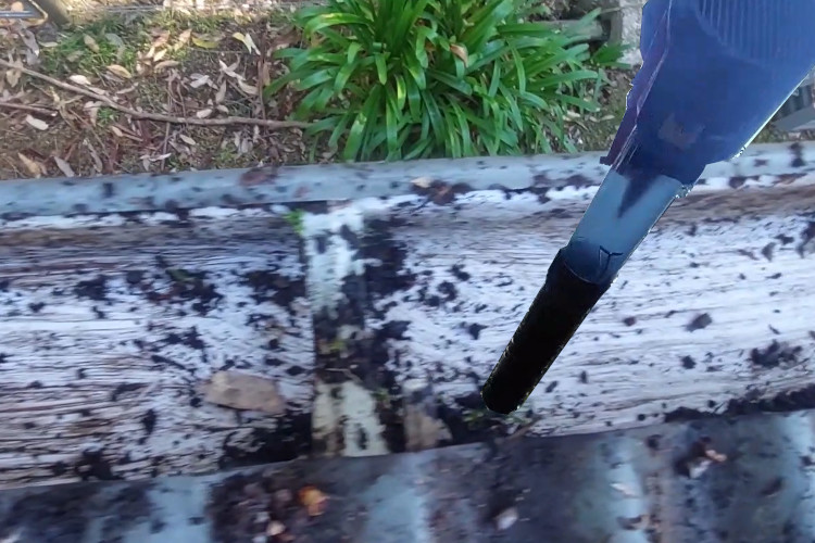 
A blower proves instrumental as merimbula gutter cleaner handles small debris removal from guttering.